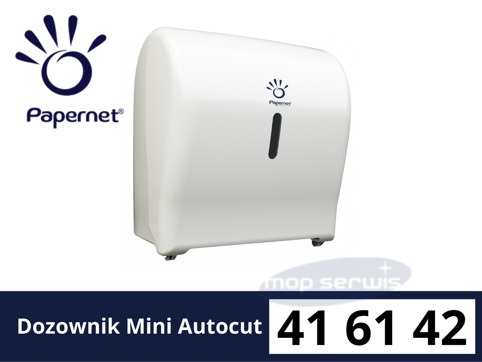 Dozownik ręczników Papernet Autocut 416142 Biały